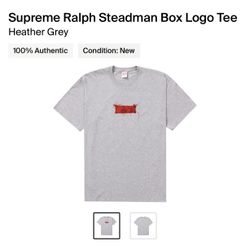 New Supreme Ralph steadman Box logo size Small