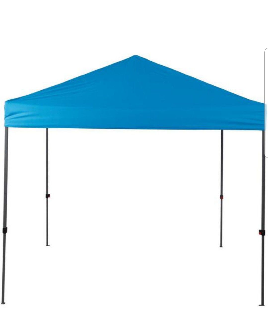 Everbilt NS G64-B 8 ft. x 8 ft. Blue Straight Leg Instant Canopy Pop Up Tent