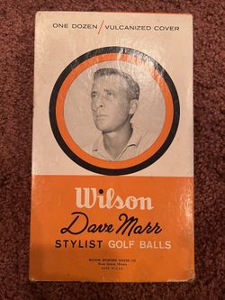 Dave Marr Vintage Golf Balls