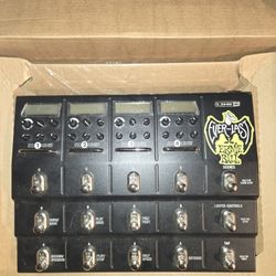 Line 6 M13 Multi-fx modeler. Awesome/ created by the creator of the helix, Jorge TRIPPS