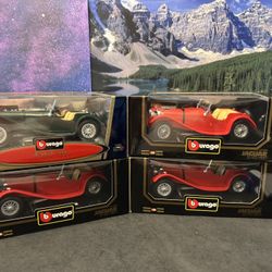 1:18 Scale Jaguar SS 100 Diecast Car. New Unopened. $30.00 each. 