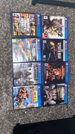 PS4 games
