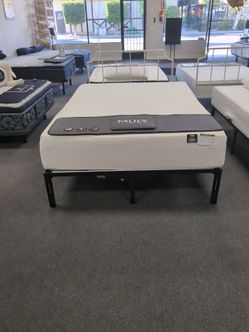 Queen 12" mattress and frame