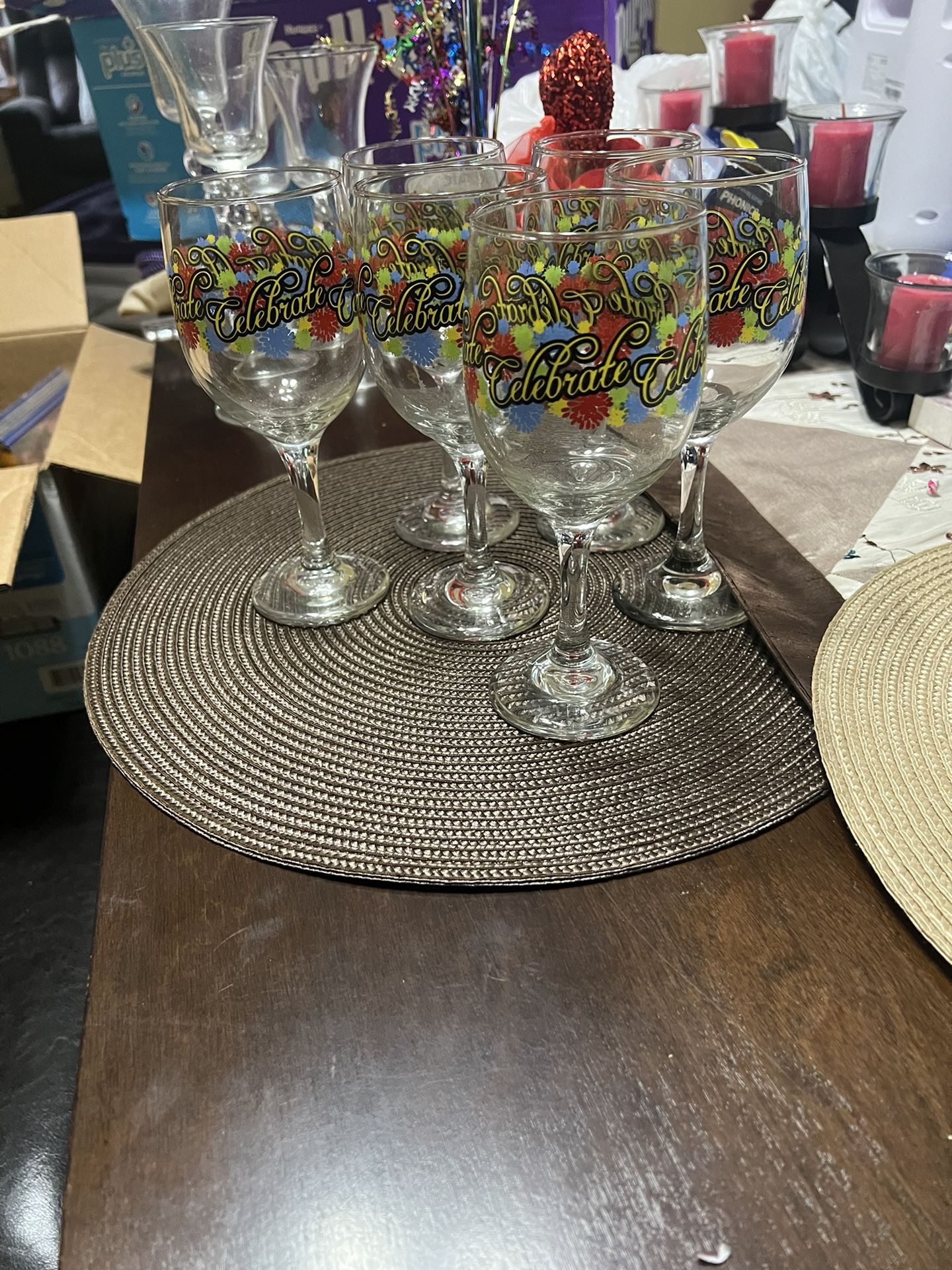 Celebrate Wine Glasse Bundle 