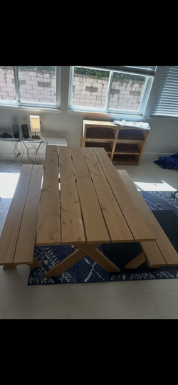 Hemlock Wood Picnic Table