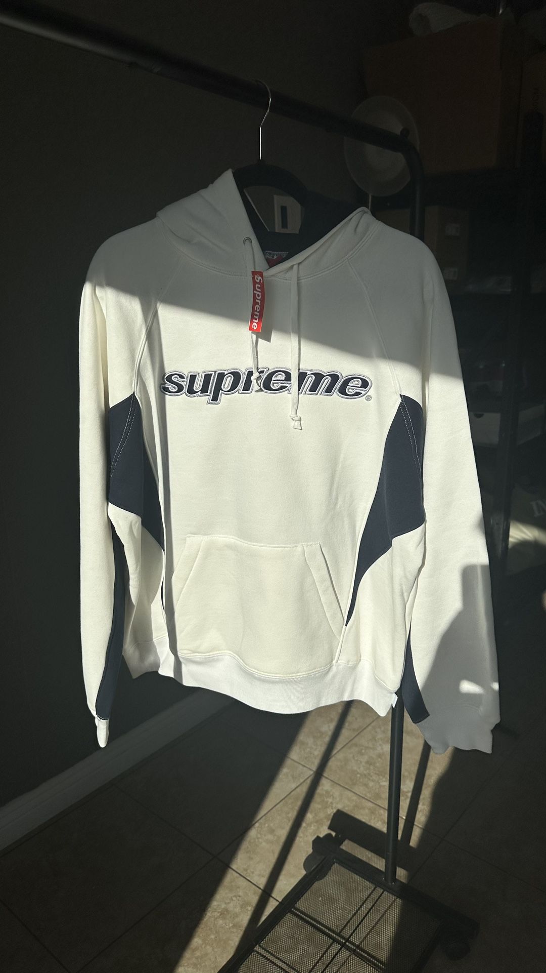 Cream - Two-Tone - Supreme Hoodie - Medium