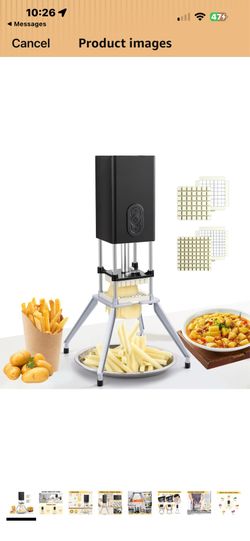 Electric fry cutter
