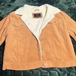 Tan Corduroy Jacket
