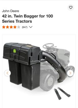 John Deere Tractor Bagger
