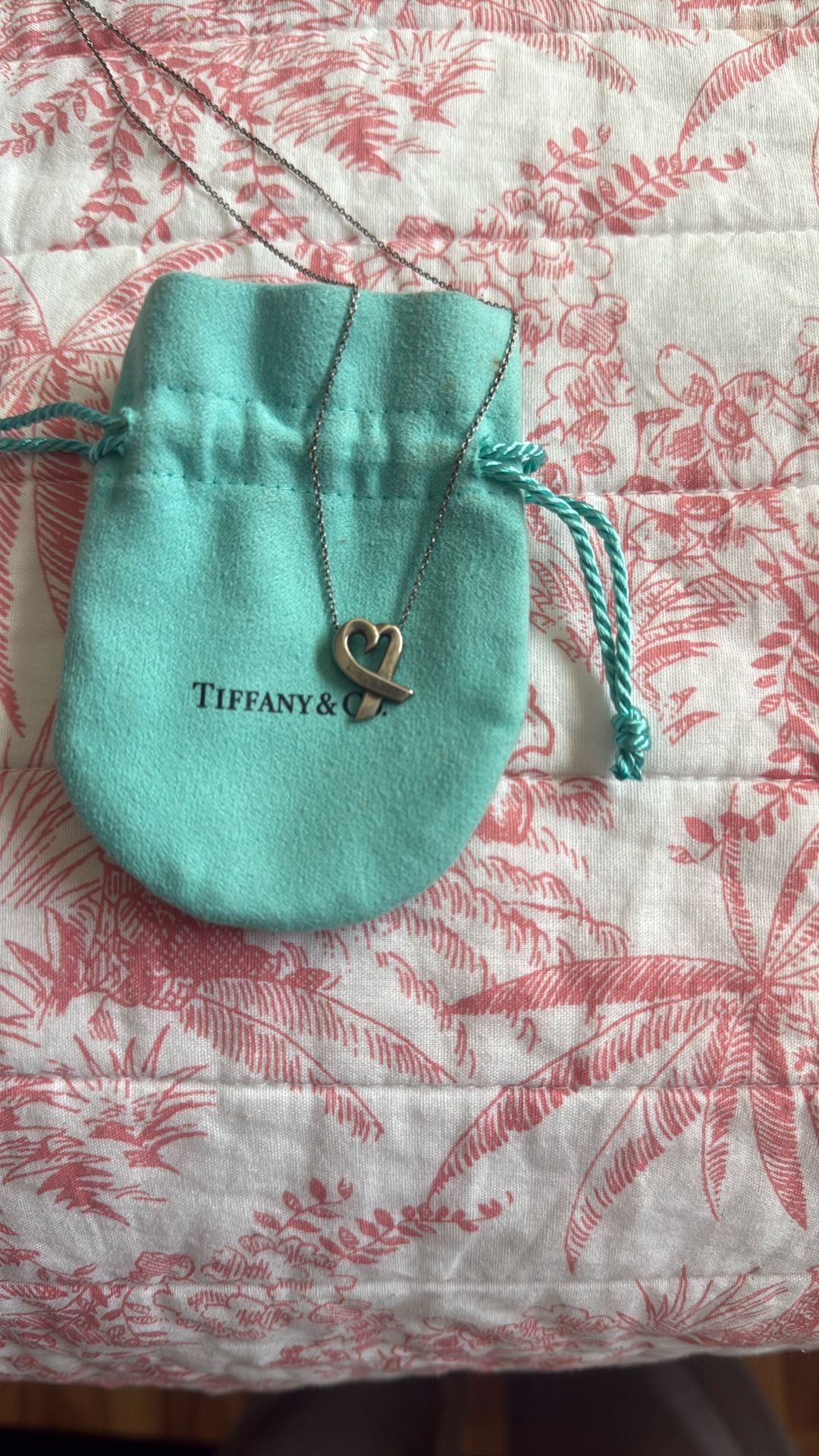 Paloma Picasso , Corazón ♥️ Tiffany Necklace