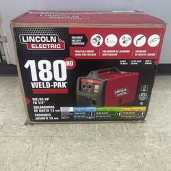 Lincoln Electric 180 Hd Weld-pak New In Box