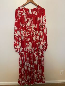 Johanna Ortiz x H&M Floral Maxi Dress S – Oversized Fit