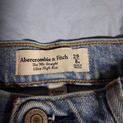 Mens Abercrombie Jeans Size 29 R