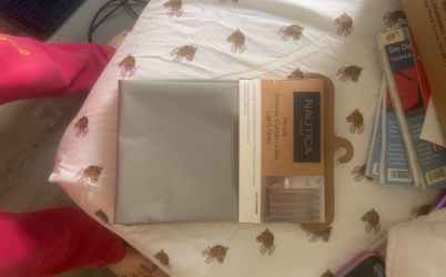 Light Gray Shower Curtain Liner