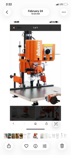 Blum mini press
