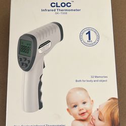 CLOCa SK-T008 Non-Contact Infrared Thermometer Body & Object
