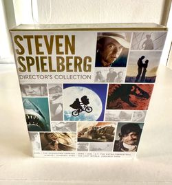 Sealed Steven Spielberg Director's Collection Blu-Ray Box Set