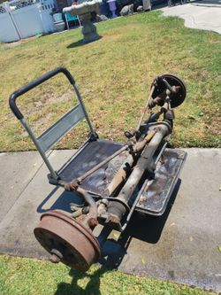 Vw ball joint bay window bus beam 1968 
This is the beam to convert your split bus link pin beam to ball joint beam also raises you 2 inches 
Good sha