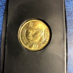 1997 Pinnacle Mint Brian Jordan Baseball Coin In Mint Condition!
