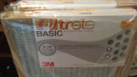 3M Filtete Basic Filters.
