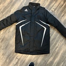 Adidas Parka Jacket Size LARGE 