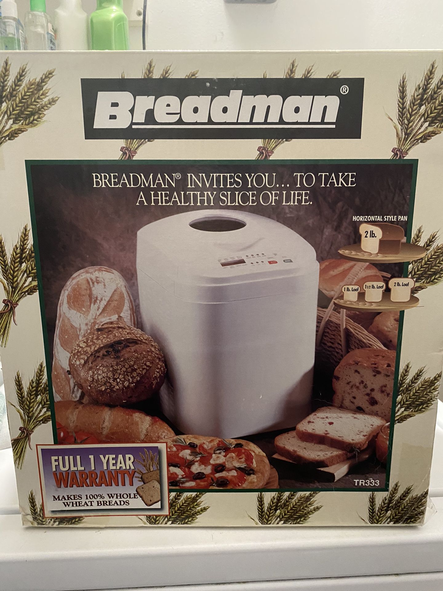 Breadman Bread Maker - Never used