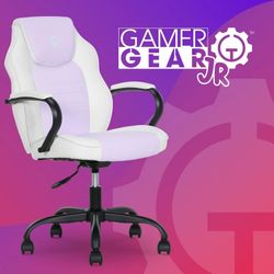 Gamer Gear Jr. Xplorer Gaming and Computer, Teens Gaming Chair with Padded Arms BRAND NEW