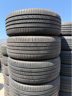 245:50r20 hankoon  tires en excelentes condiciones de vida las 4