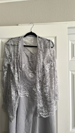 Silver dress size 12/large