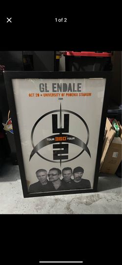 Framed U2 360° Tour Poster - Glendale, AZ