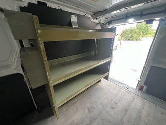 Van Cargo Shelving Unit 3-Tier Metal