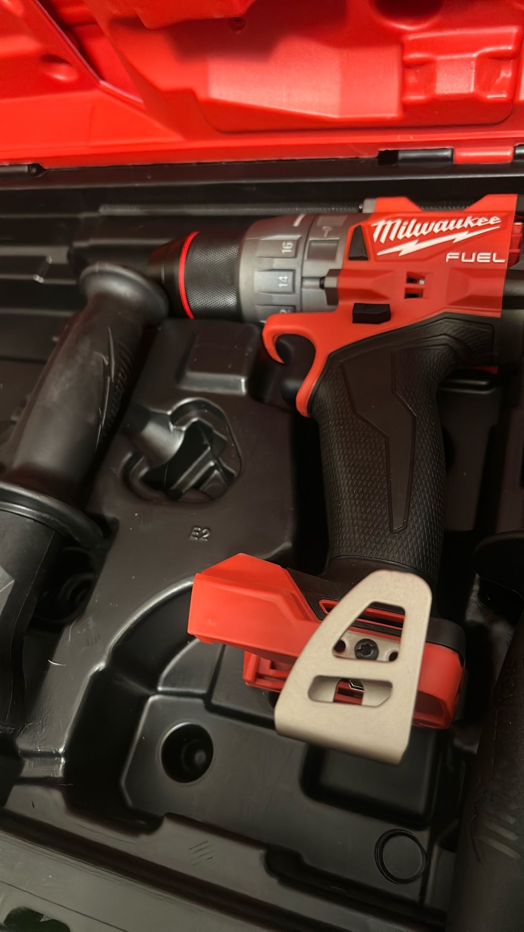 Milwaukee M18 FUEL Brushless Impact Driver And Hammer Drill in Case