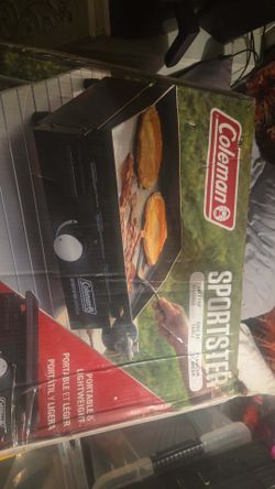 Coleman sportster 17" griddle (like new)
