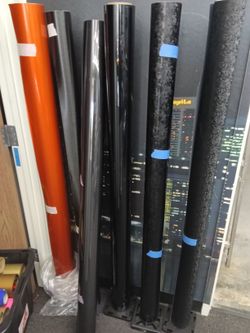 Gloss Black, Carbon Fiber, Satin Black 