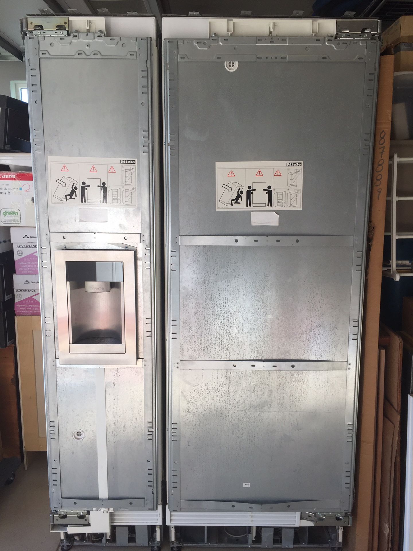 MIELE 48" BUILT IN REFRIGERATOR / FREEZER