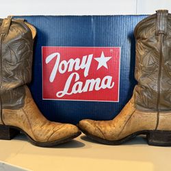 Tony Lama men’s leather boots