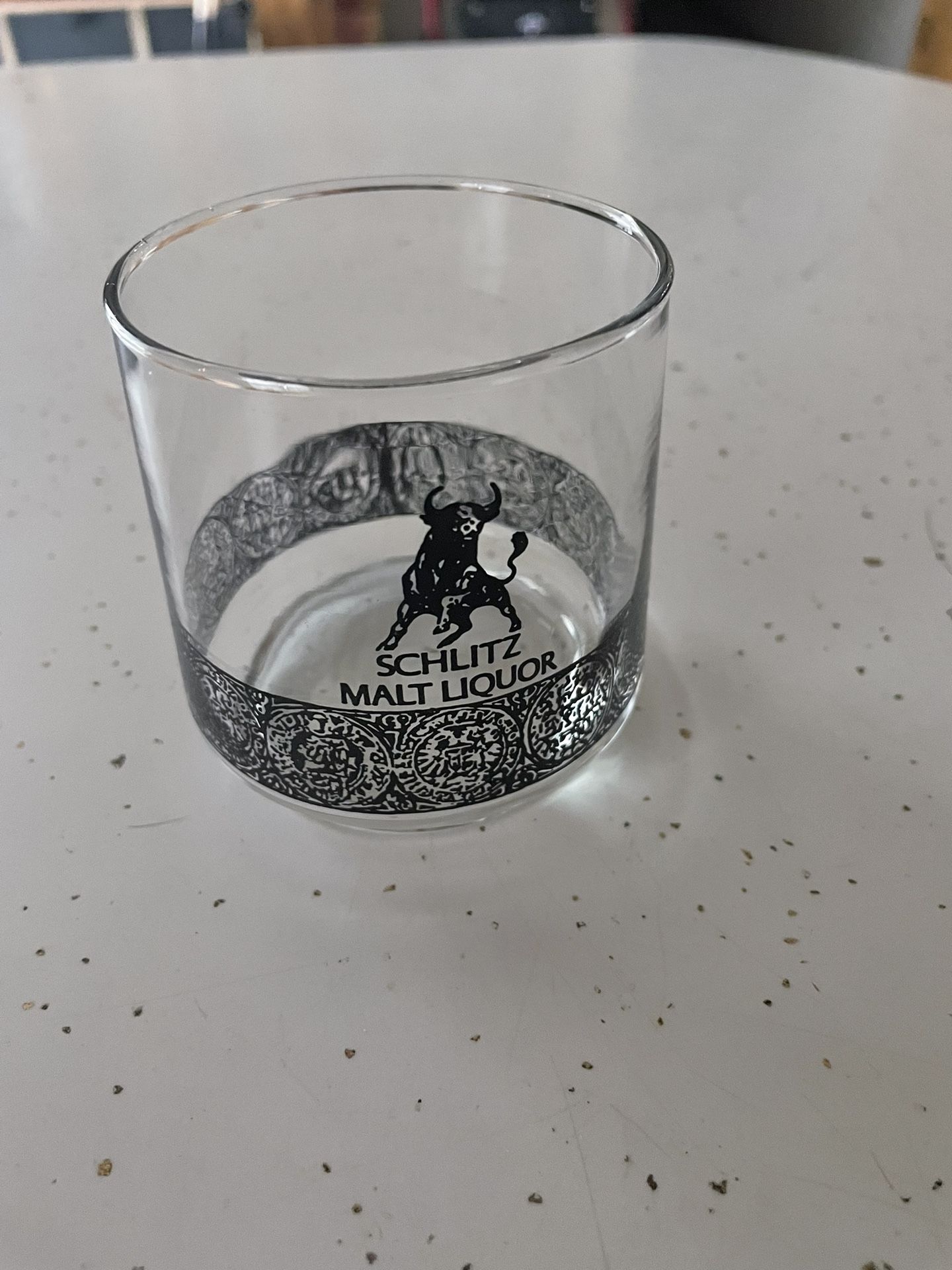 5 Vintage Schlitz Malt Liquor 3 inch Glasses