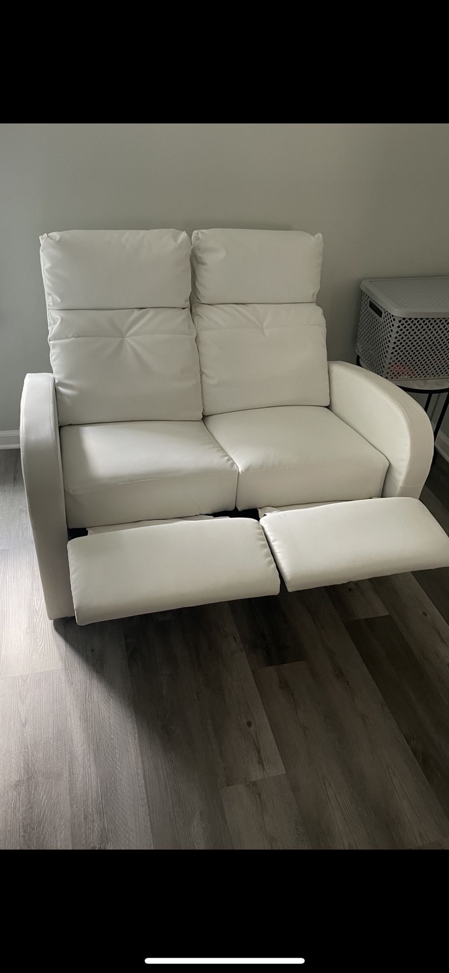 Leather Couch.