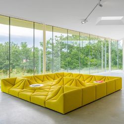 BRAND NEW DUNE SOFA, SIZE 12X12X12X12FT,  VELVET  FABRIC, CUSTOM MADE AVAILABLE 