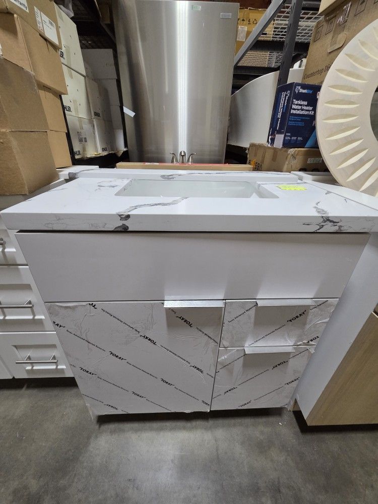 European Bathroom Vanity 30"