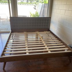King bed frame