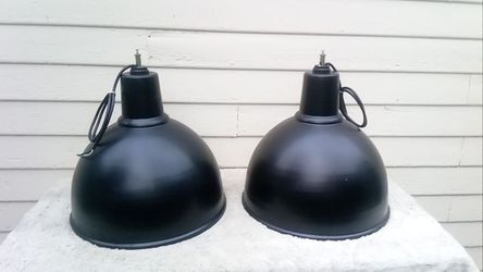 Retro warehouse can light fixture