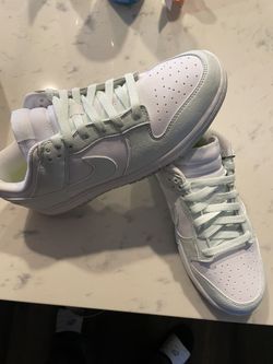 Brand New Never Worn. Nike Dunk Low White Mint low- Size 10 Woman- Men’s 8.5