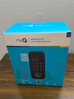 myQ Home Entry 3-in-1 Video Smart Lock