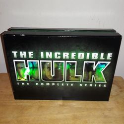 Rare The Incredible Hulk Complete Series DVD Box Set
