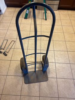 Blue Steel Hand Truck Dolly