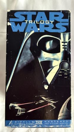 Star Wars Trilogy VHS Box Set (1995, 3-Tape Set, THX Digitally Mastered) – Original Theatrical Cuts