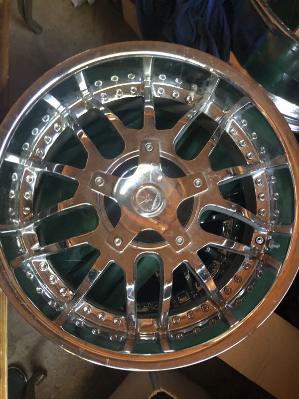 20 inch chrome deep dish rims for Sale in Vancouver, WA - OfferUp