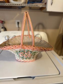 Shabby chic basket