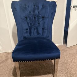 Blue Vintage Soft Chair 